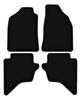 BASIC schwarze Velours-Fußmatten für: Mazda BT-50 Pickup (2007-2012)