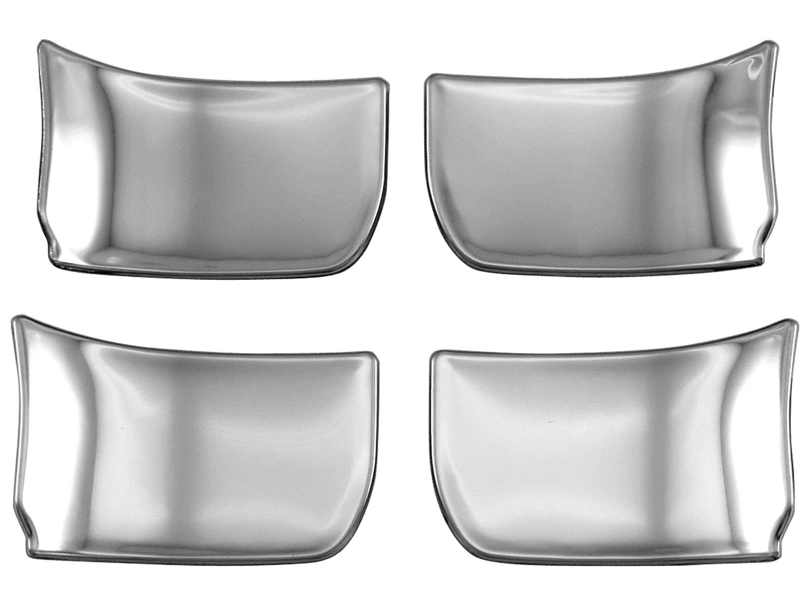 

BRIGHTZ Finish Stainless Steel Inner Door Handle Set for Toyota Flair Crossover Ultra-Mirror Covers, Plated, 4-Piece [INS-DHC-091] MS92S/MS52S (R92,