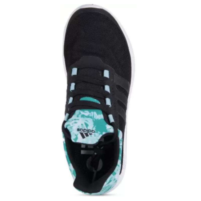 Adidas Bounce Cushioning Wear-Resistant Low-Top Running Shoes Women's Green Black Sneakers S78255
