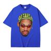 The Worm Dennis Rodman Head Graphic Tshirt Male Vintage Oversized Basketball Boys T Shirt Men's Hip Hop Fashion Street T-shirts