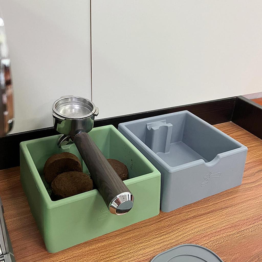 Coffee Knock Ground Dump Bin Accessory Espresso Box for Cafe Shop