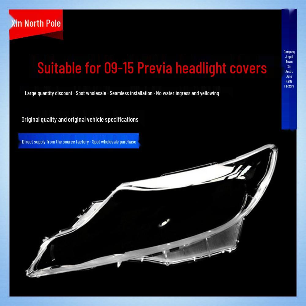 09-15 Toyota Previa Grandia Headlight Transparent Cover