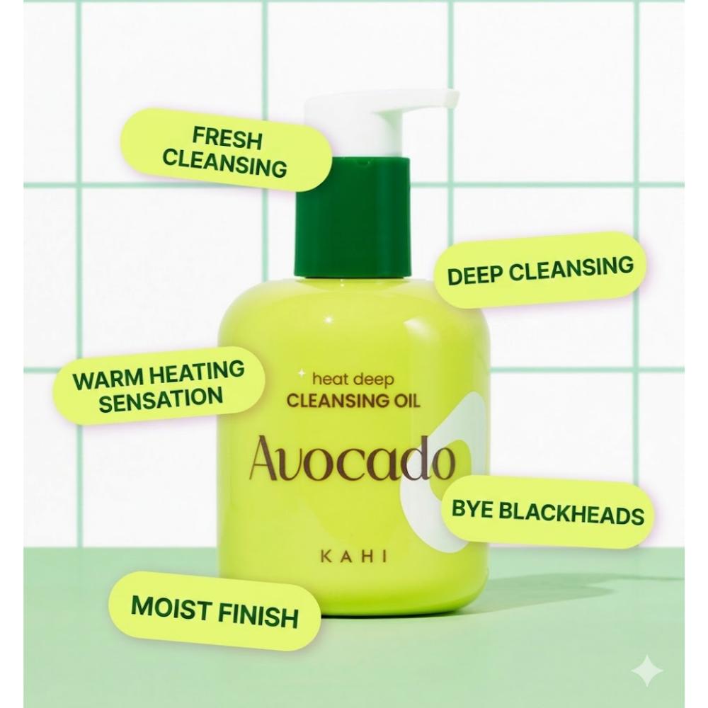 KAHI Avocado Heat Deep Cleansing Oil 200ml