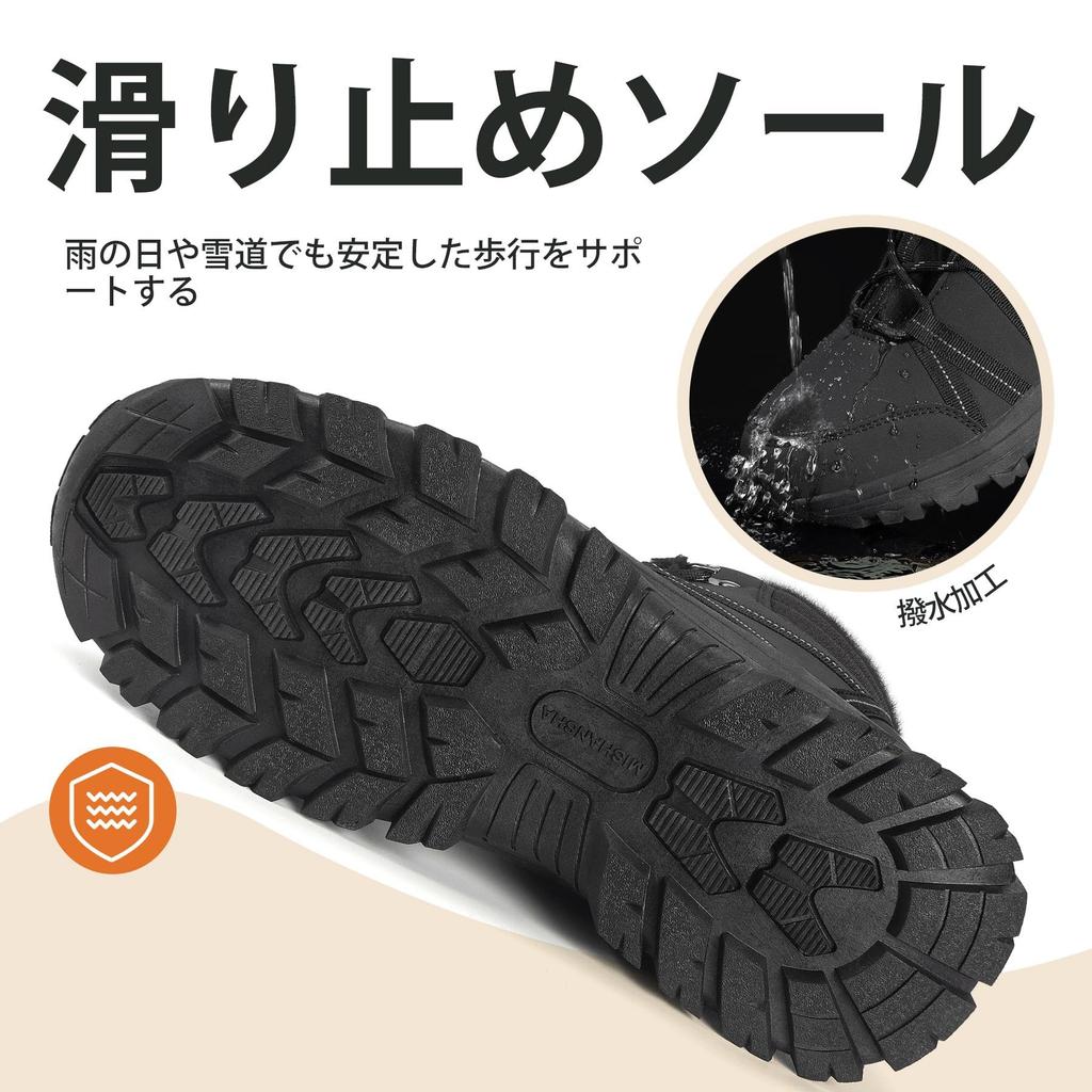 Mishansha Warm Boa Snow Outdoor Hiking Trekking Winter Snow Boots Women's Shoes, Boots, High-Top Shoes,