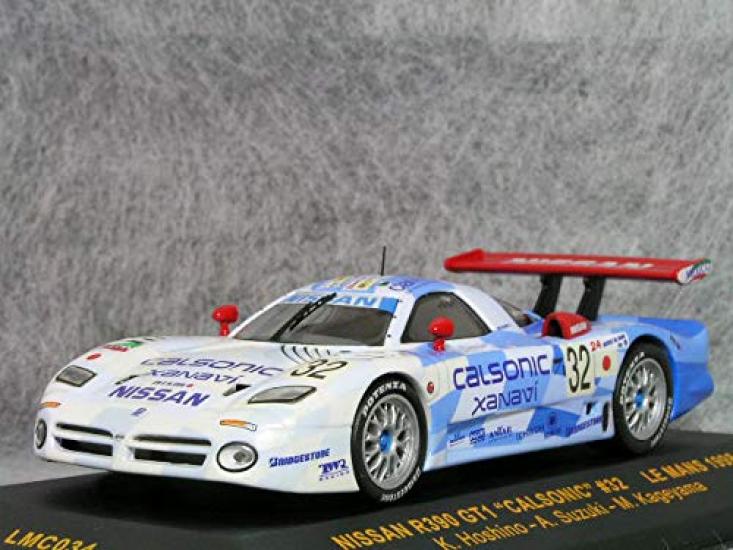 

Nissan R390 GT1 Calsonic 1986 24 Hours of Le Mans Nissan 1/43 #32 Hoshino/Suzuki/Kageyama