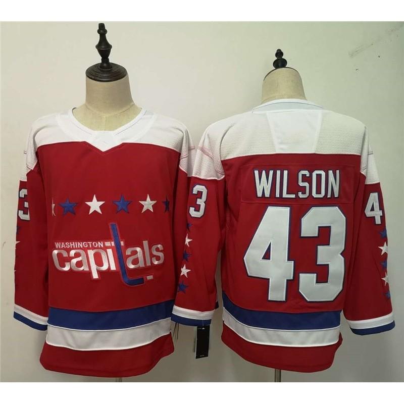 Washington Capitals NHL Hockey Jersey Authentic Style Fan Apparel Men Season Sportswear