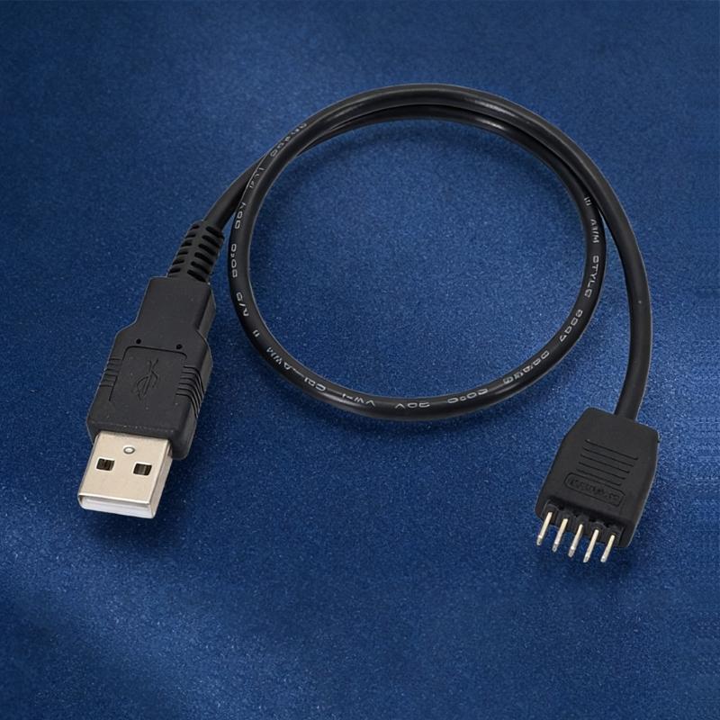 USB A Male To Motherboard 9Pin Header Cable For Internal Computer Connection And DIY PC Builds
