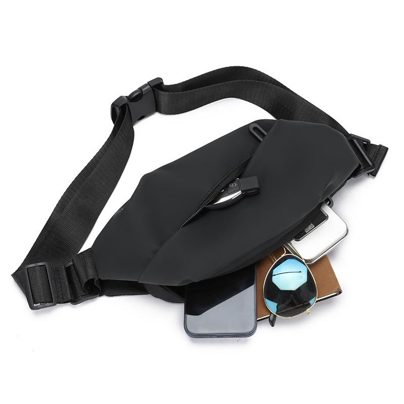 Men's Multifunctional Crossbody Waist & Shoulder Bag for Sports & Outdoor Use
