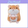 Small Hamster Plush Toy With Soft Short Pile For Keyring And Cute Animal Collectible