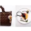 Creative Hot Air Balloon Car Accessory with Detachable Key Holders & Phone Charm DIY set for Vehicle Interior Decoration