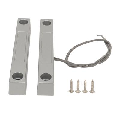 Contact Magnetic pentru Ușă Metalică Tip Rolă Comutator cu Lamelă Magnetică Switch de Alarmă NC Reacționează Rapid pentru Garaje Depozite Industriale Magazine