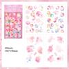 4 Sheets Colorful Bubble Stickers PET Material DIY Scrapbooking Art Collage Stationery Planner Decor Diary Stickers