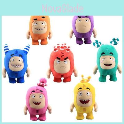 Uroczy Oddbods 23cm Pluszowa Miękka Przytulanka Newt Bubbles Pogo Zee Jeff Fuse Slick Lalka