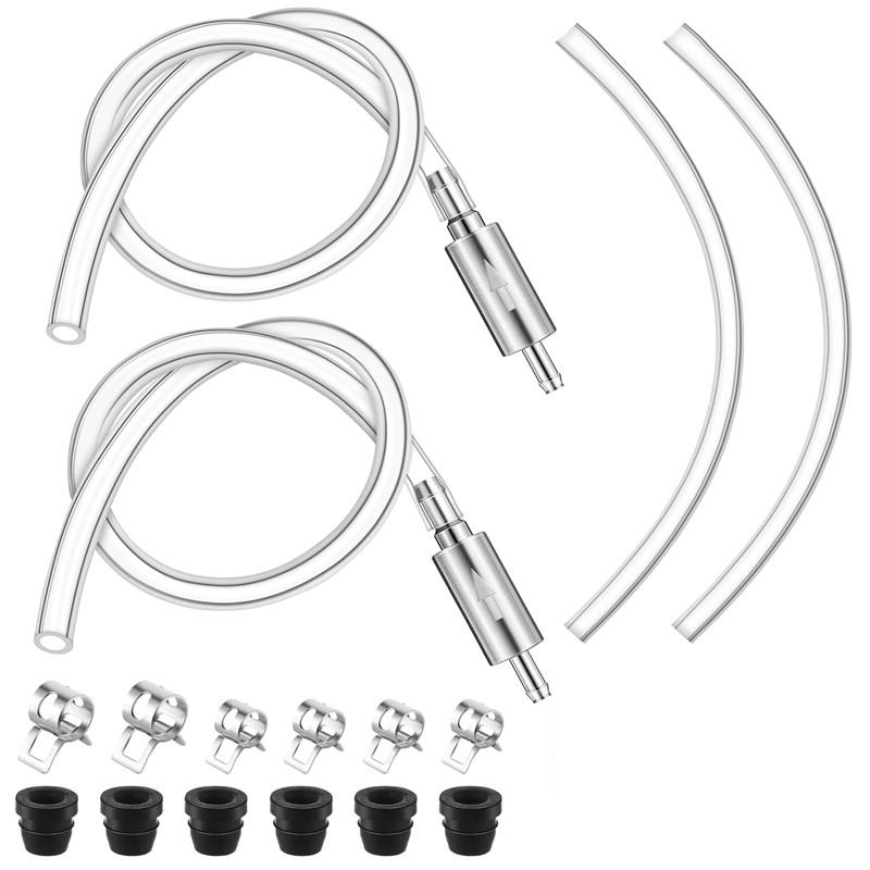 

Brake Bleeder Hose - One Way Check Tube Bleeding Tool Kit For Car Motorcyle Clutch One Size