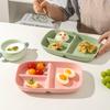 ZISIZ Macaron 3-Piece Ceramic Breakfast Set