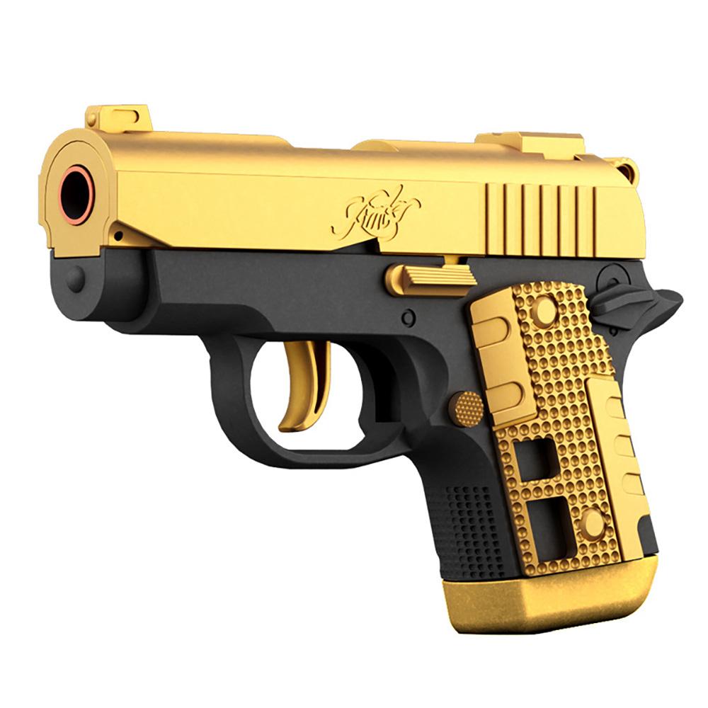 Mini M1911 Blaster Guns Toy Gun For Adults Boys Stress Shot Gun Ejecting Shells Birthday Gift