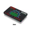 Informações de Condução do Carro Head Up Display Velocímetro Consumo de Óleo Velocidade Temperatura da Água Projetor de Para-brisa HUD OBD2 Caminhão