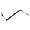 Mini HD Multimedia Interface Spring Adapter Cable 4K 60Hz 18 Gbps Extension Cable for Tablet Camera TV Monitor Mini