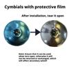 Creative Car Crash Cymbal Car Mounted Percussion Cymbal Decoration Air Vent Car Cymbal Easy To Install Make Driving More Fun Car Accessories