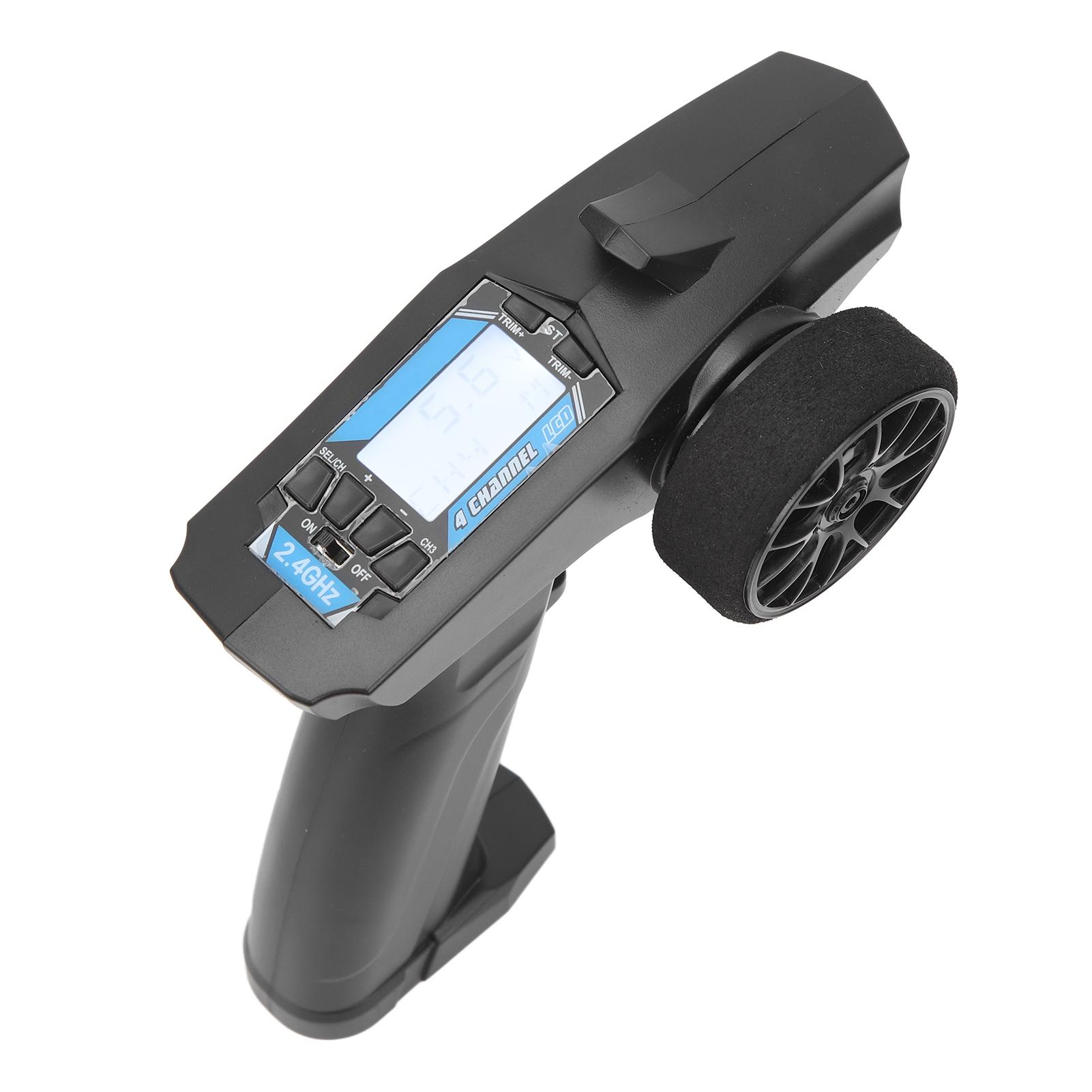 

91803G Remote Controller 2.4GHz Frequency LCD Display Detachable Multifunction RC Receiver Transmitter Black