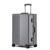 24-Inch Trendy Aluminum Frame Suitcase with Universal Wheels & Password Lock for Students