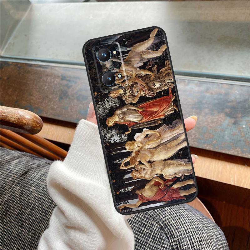 Renaissance Art Painting Case For Realme 15 Pro GT7 GT6 11 12 13 14 Pro Plus C55 C51 C53 C35 C33 C61 C65 C67 C71 C75