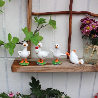 Miniature Statue Flower Pot Decoration, Cute Flower Pot Accessories Resin Statue, Suitable For Terrace, Courtyard, Decoration