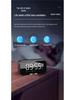 S7 Mini Bluetooth Speaker with Mirror Clock, Alarm, FM Radio, Card Slot, Long Battery Life, High Volume, & Voice Call