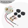 7-teiliges Kohlebürsten- & Halter- & Kappen-Set Passend für Makita Bga450 Bga452