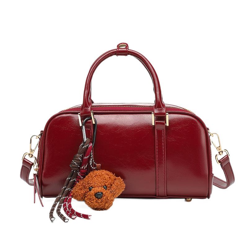 Elegant Vintage Pillow Bag for Women, New Autumn and Winter Versatile Tote Bag, Large-capacity Shoulder and Underarm Bag