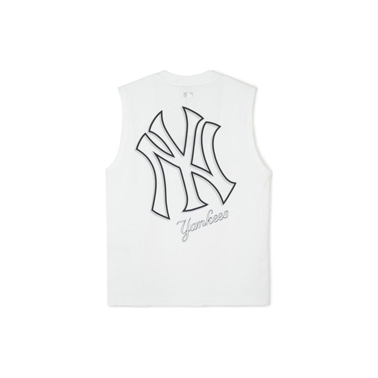 MLB New York Yankees SS24 Tank Top Unisex Ecru 3ATKB0343-50WHS XS