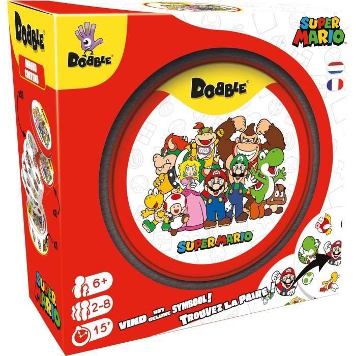 Gioco di atmosfera - nintendo - dobble : super mario - 2 giocatori o più - 6 anni e più - multicolore chiaro