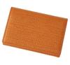 Business Card Holder Center Fold Lejute 8763 [Kipris] (with Gusset) (Orange)