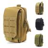 Tactical Waist Pack Silent Zipper Nylon Mobile Phone Bag Edc Belt Pouch Scratch Resistant Small Tool Bag For Outdoor Recreation
