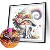 Cartoon 5D DIY Full Drill Round Diamond Painting Kit for Home Wall Decoration