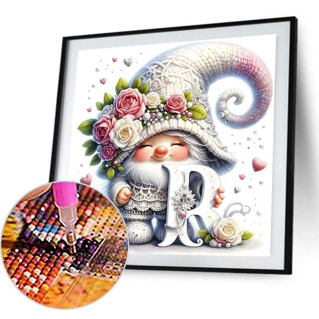 Cartoon 5D DIY Full Drill Round Diamond Painting Kit for Home Wall Decoration