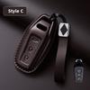 Leather Car Remote Key Cover Case Holder Shell Fob for 2026 New A5L A6L E-tron Q6L Etron A4L A3 A5L Sportback Q3 Q4 Q5 Q7