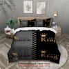 Valentine's Day Duvet Cover Set Twin Queen King Size No Filling and Sheet Gift For Couple Wife And Husband Bedroom Decor