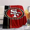 San Francisco 49ers Flannel Blanket, High quality Comfortable for All Seasons, Home Decor, Warmth and Comfort