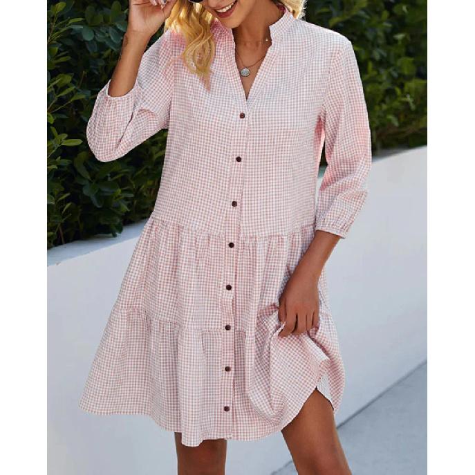 New Spring And Summer Vacation Daily Commuting Work Comfortable Sexy Elegant Women'S Fashion Printed Dress