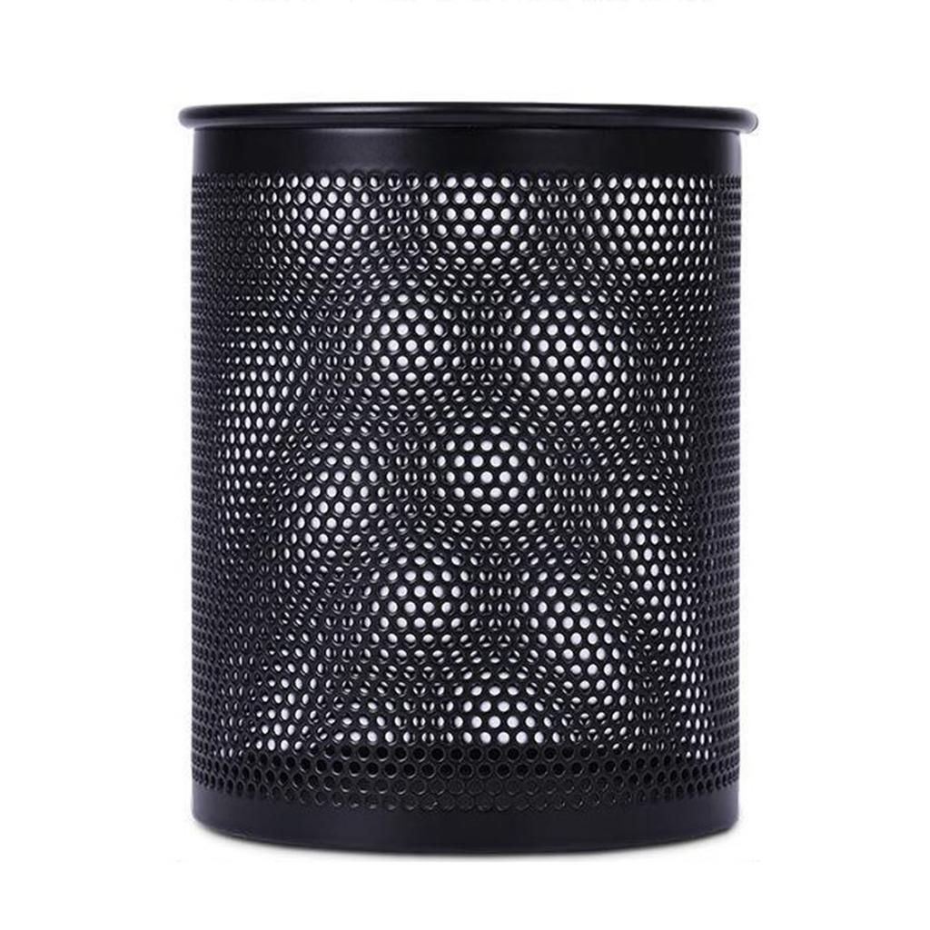 Mesh Pen Holder Large Capacity Prevent Slip Desktop Pen Container for Pencils Erasers Stationery