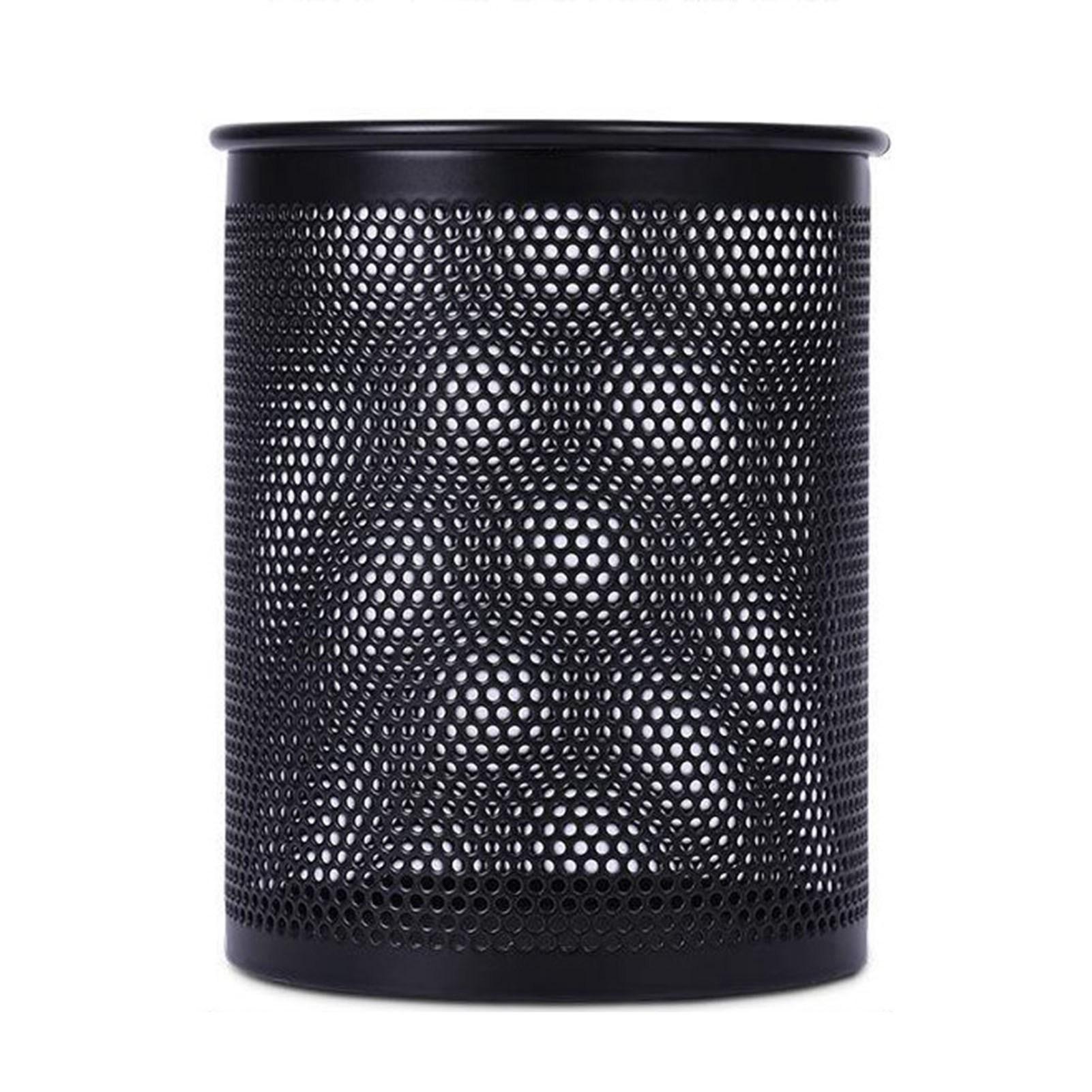Health & Beauty Product Unisex Kids Black Mesh Pen Holder Large Capacity Prevent Slip Desktop Pen Container For Pencils Erasers Stationery