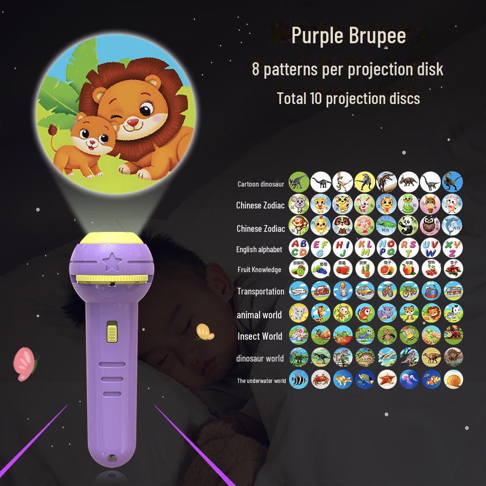 

Детский развивающий игрушечный проектор-фонарик