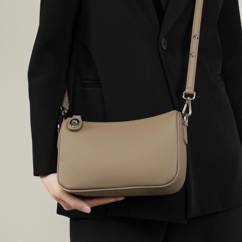 2024 Women's Genuine Soft Leather Shoulder & Messenger Bag – Fashion Underarm Style