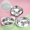 Tian Ya Jing 304 Stainless Steel Kids Dining Plate