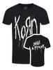 Unisex Shirt Cotton Oversize Large Size Nueva Negra Oficial De Korn Still A Freak Rock Band