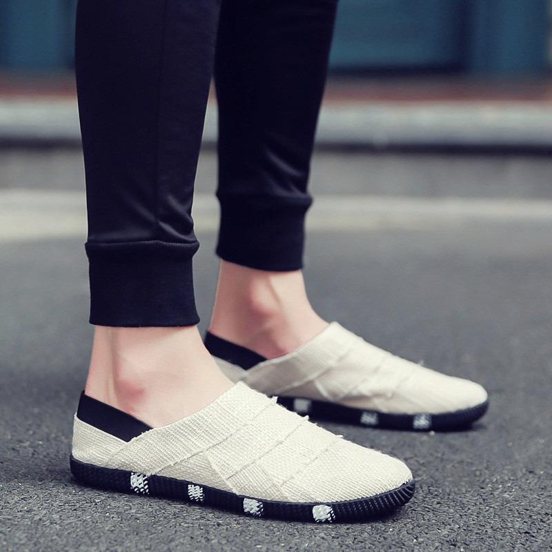 

Autumn new breathable beanie shoes men s casual fashion trend single shoes men s shoes 44
