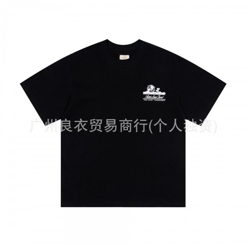 2026 Streetwear Loose Fit Cotton Tee With Graphic Print Men Women Youth Casual Wear