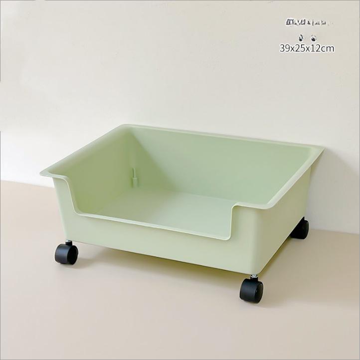 

Настольный ящик для хранения с роликовым столиком под органайзером для книг, домашний органайзер для книг, стойка для хранения в общежитии small светло-зеленый