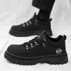 Fashion Fashion Trend Casual Low Top Thick Soled Boots for Men Spring 2025 New Comfortable Height Increasing Non Slip Chunky Short Boots